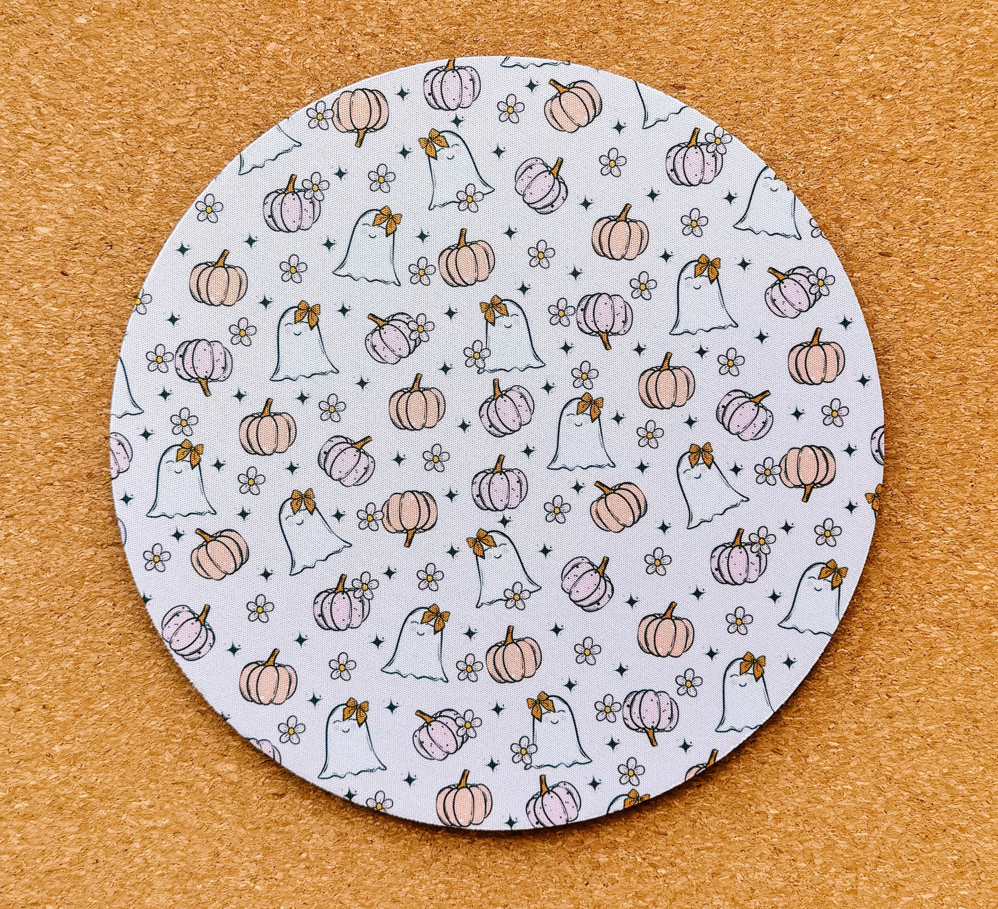 Adorable pastel Halloween mouse pad