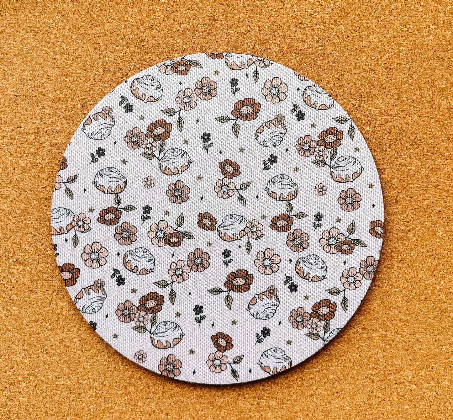 Autumn Cinnabon mouse pad