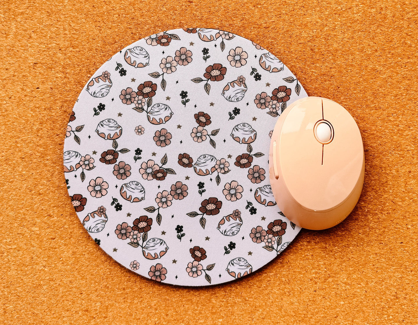 Autumn Cinnabon mouse pad