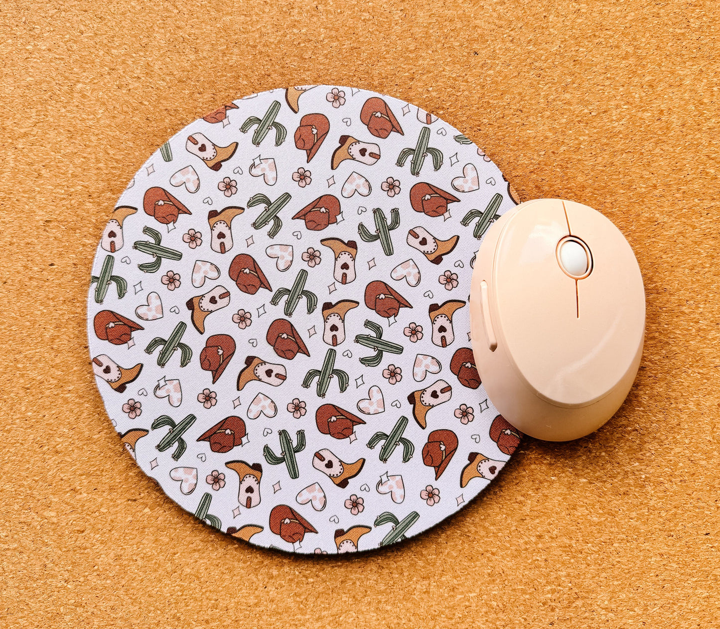 Adorable Cowboy mouse pad