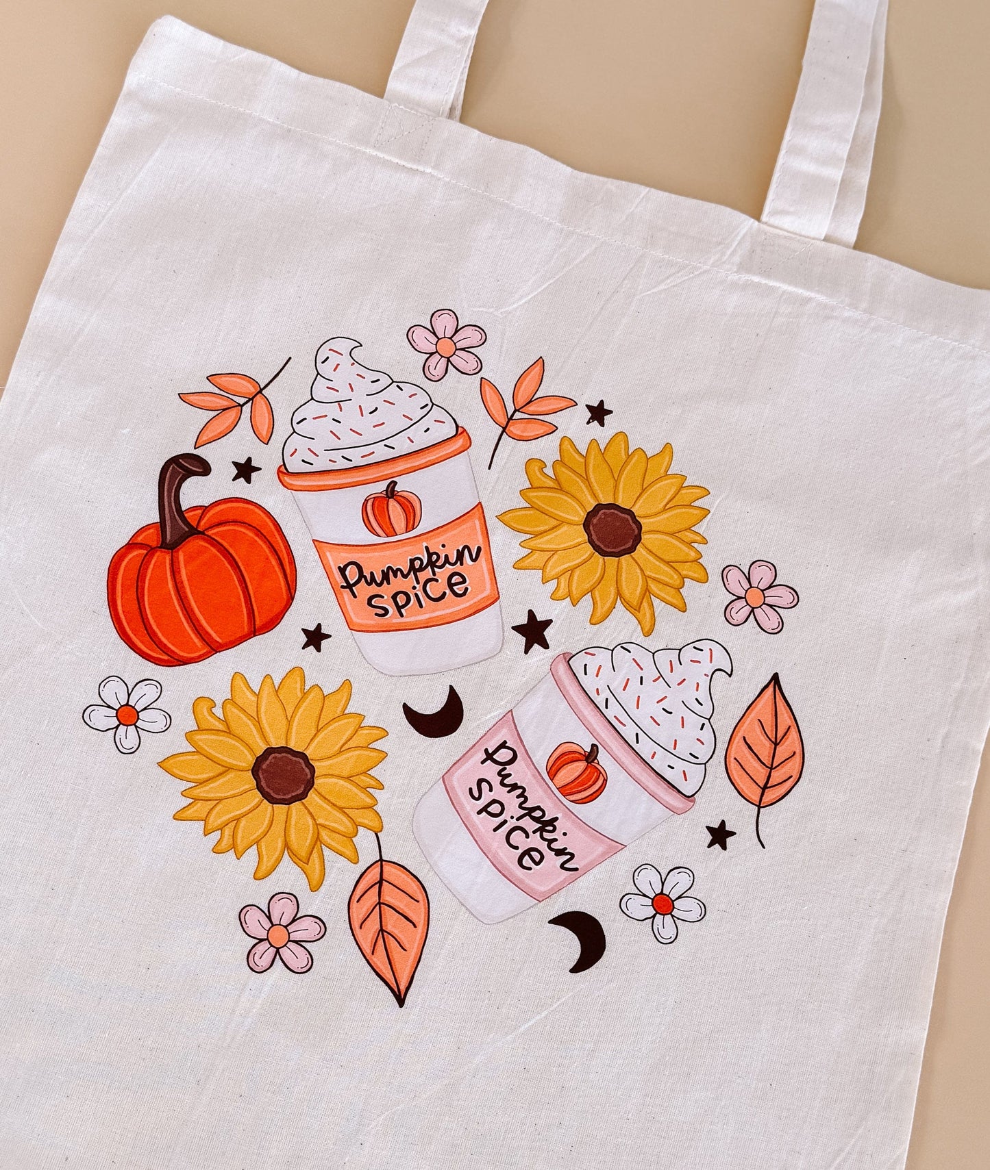 Pumpkin Spice Tote Bag