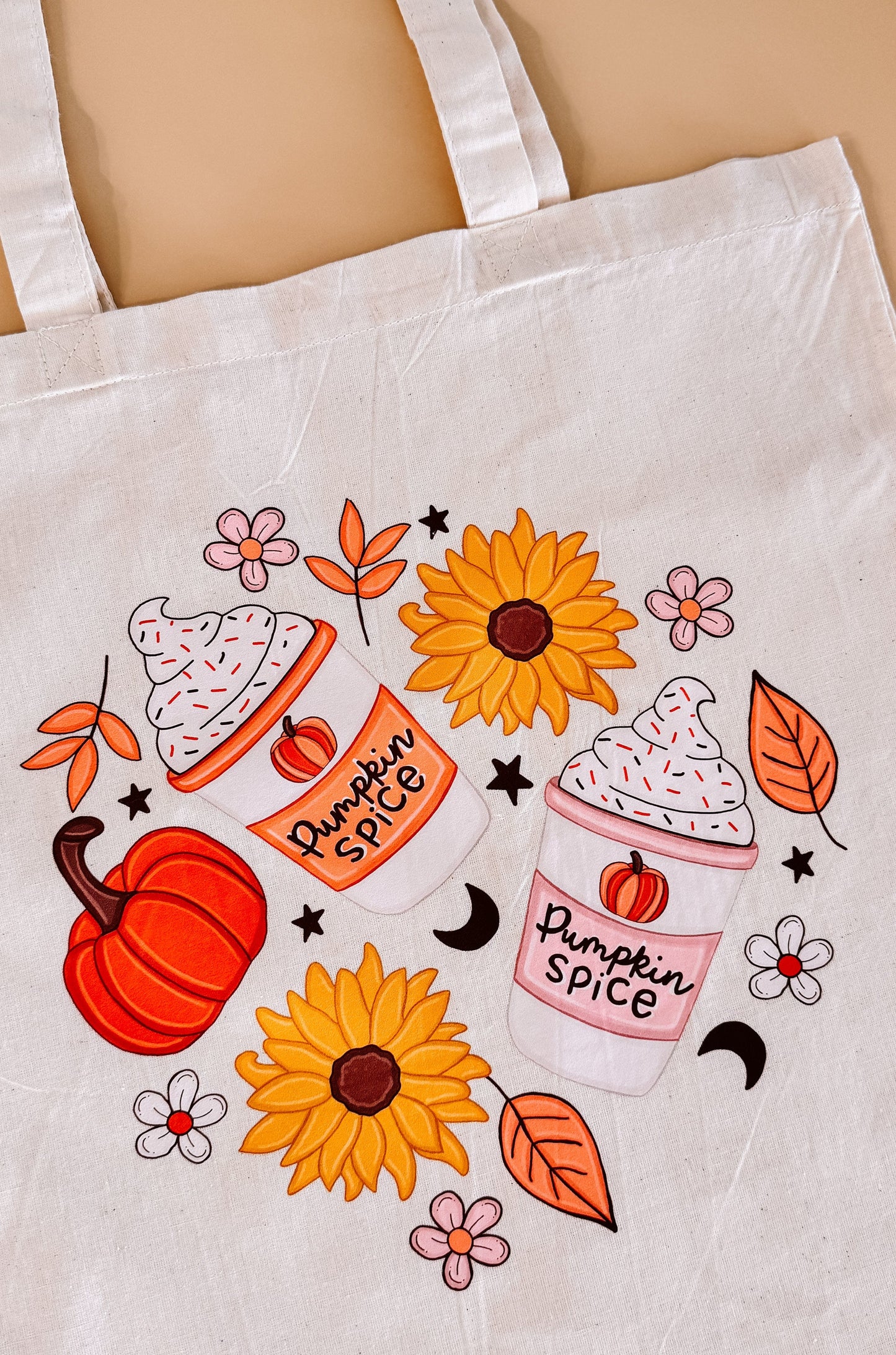 Pumpkin Spice Tote Bag