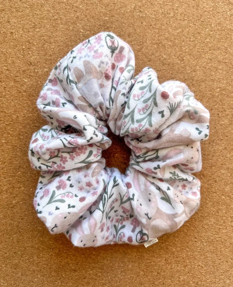 Easter garden Bunny Scrunchie