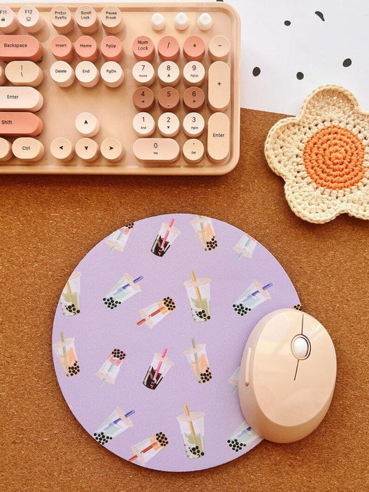 Adorable Bubble Tea Mouse Mat