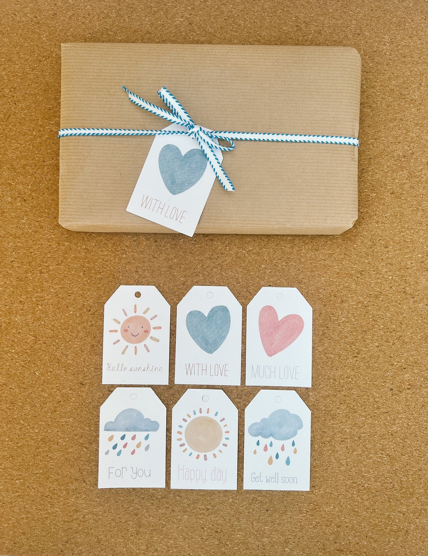 Seasons Gift Tags Set