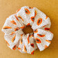 Papaya Scrunchie | XL scrunchies | fruity scrunchie | gift's for her | hair accessories