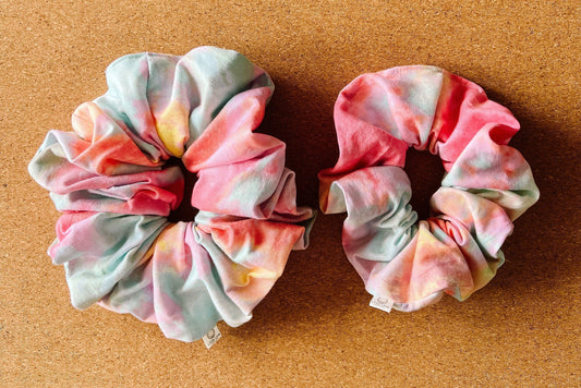 Rainbow Scrunchie | mini me | scrunchies | XL scrunchies | birthday gift's