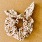 Winter Garden Scrunchie | Bow Scrunchie | XL scrunchie | floral scrunchie | gifts's for her | Easter gift ideas