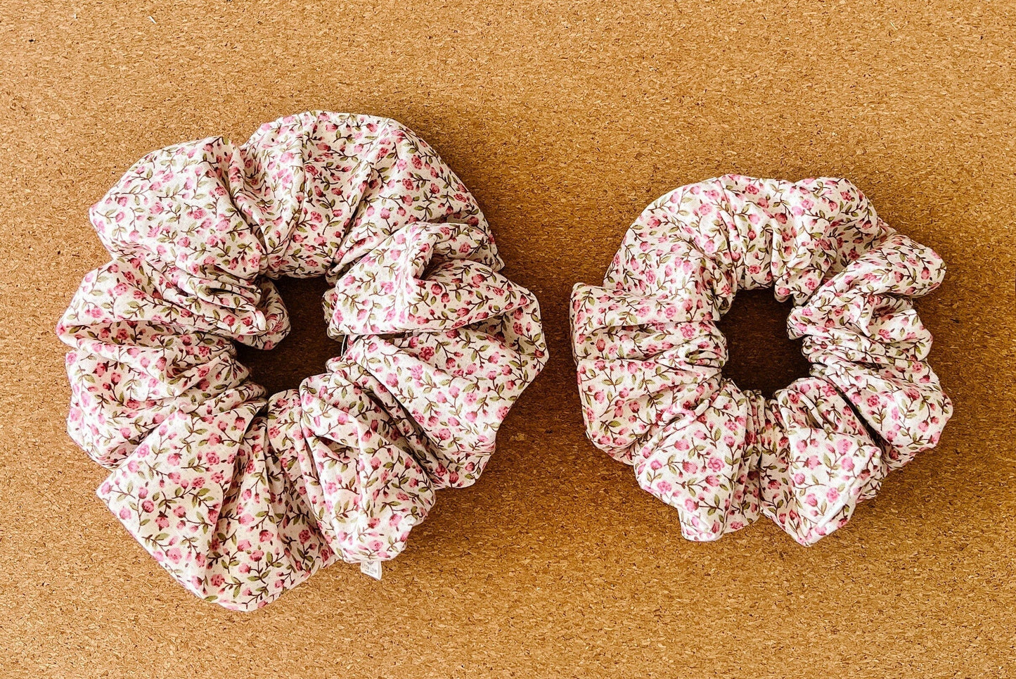 Summer Flowers Scrunchie | mini me I XL scrunchie I floral scrunchie I hair accessories