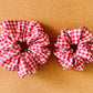 Red Gingham Scrunchie I XL scrunchies I gingham | gifts for her | teachers gift