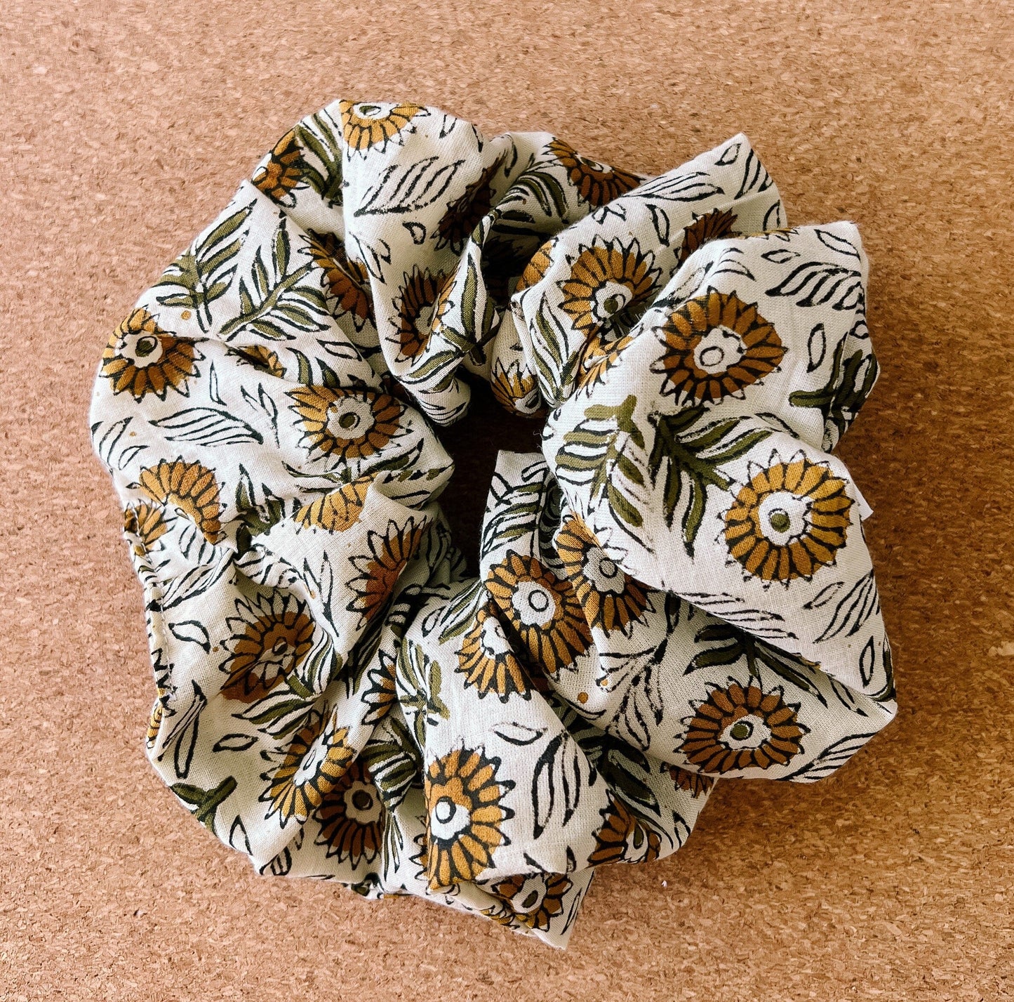 Boho Floral Scrunchie I mini me I XL scrunchies I children's scrunchies I gift's for her