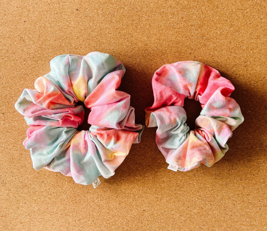 Rainbow Scrunchie | mini me | scrunchies | XL scrunchies | birthday gift's