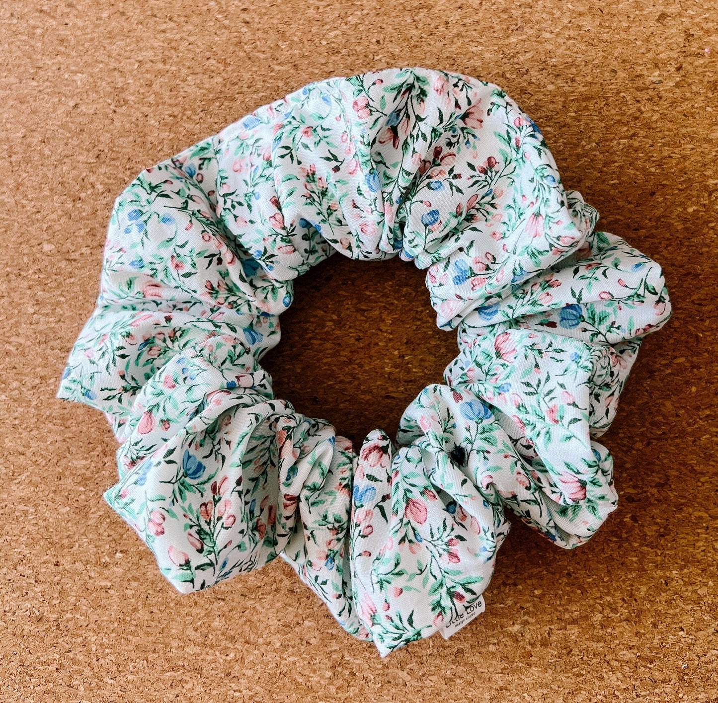 Pretty Poplin Scrunchie I XL scrunchie I floral scrunchie I kid's scrunchies I birthday gift