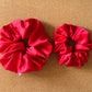 Red Satin Scrunchie | Christmas scrunchie | XL scrunchie | secret santa | Kris Kringle gifts