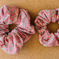 Pink Floral Scrunchie | XL scrunchy | hair accessories | hair ties | gift's for her