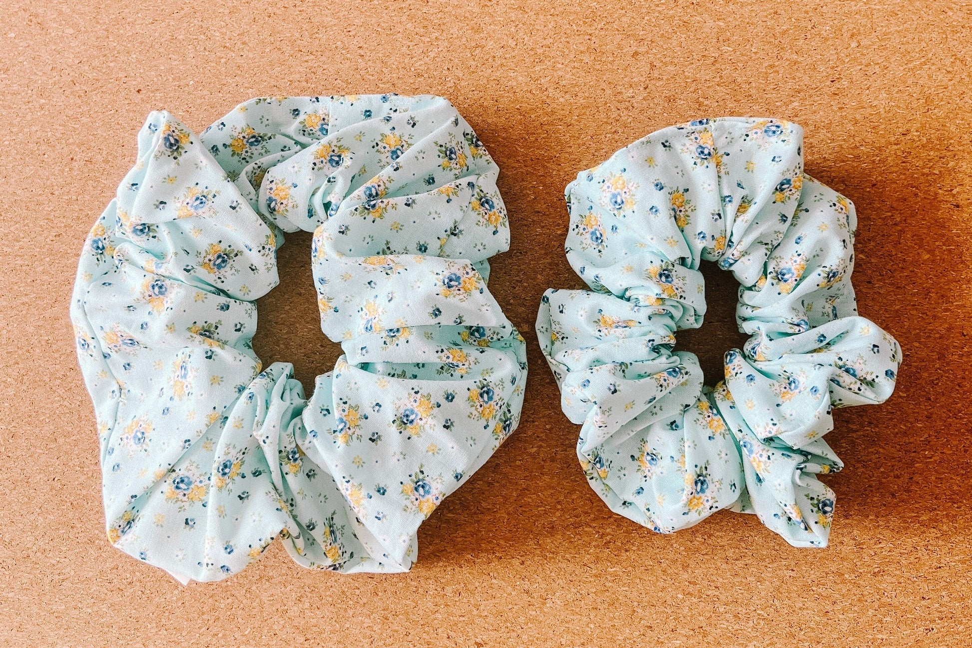 Vintage Florals Scrunchie I XL Scrunchies I children's Scrunchies | floral Scrunchy | Gifts for her