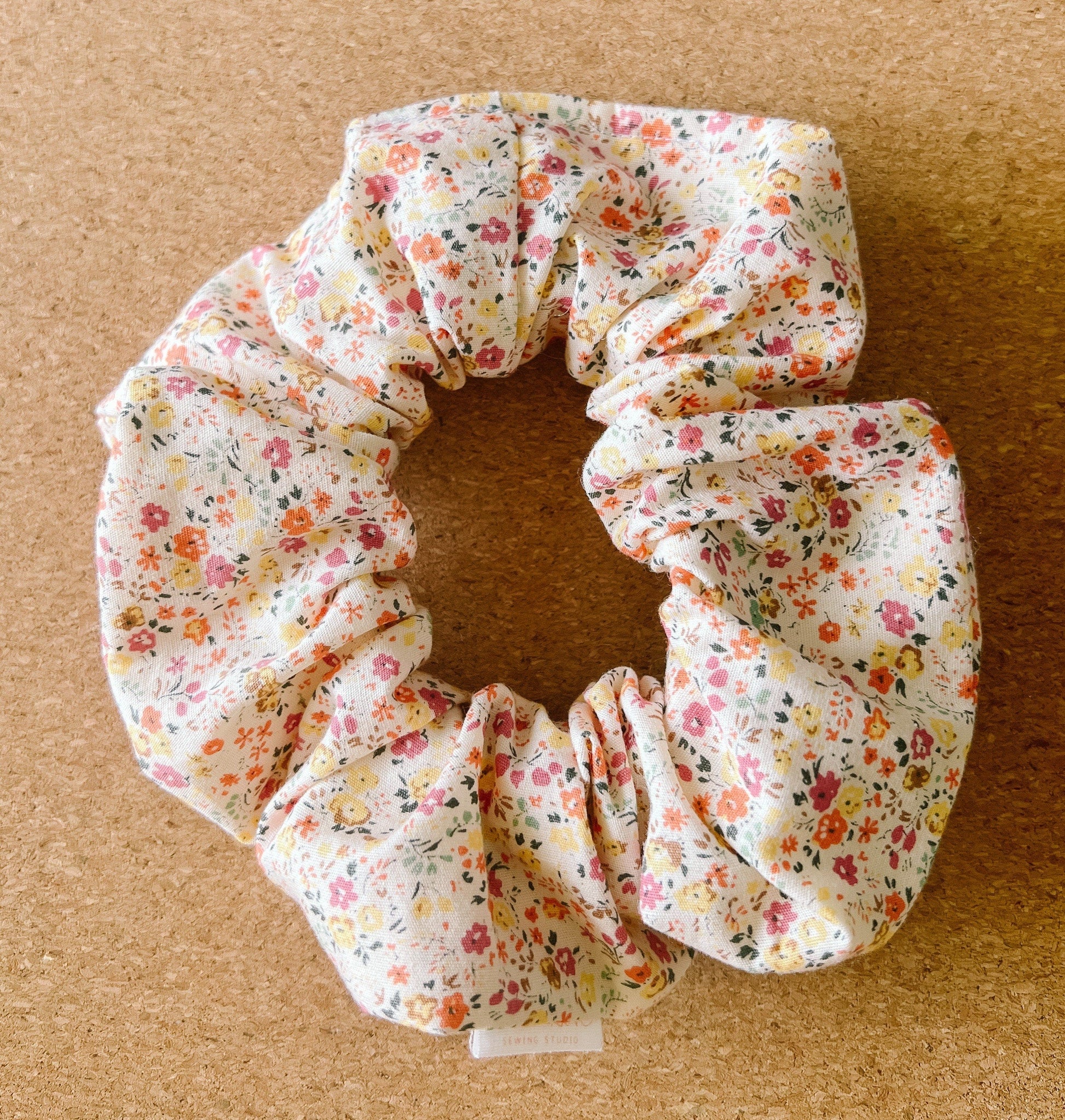 Summer Flowers Scrunchie | mini me I XL scrunchie I floral scrunchie I gifts for her