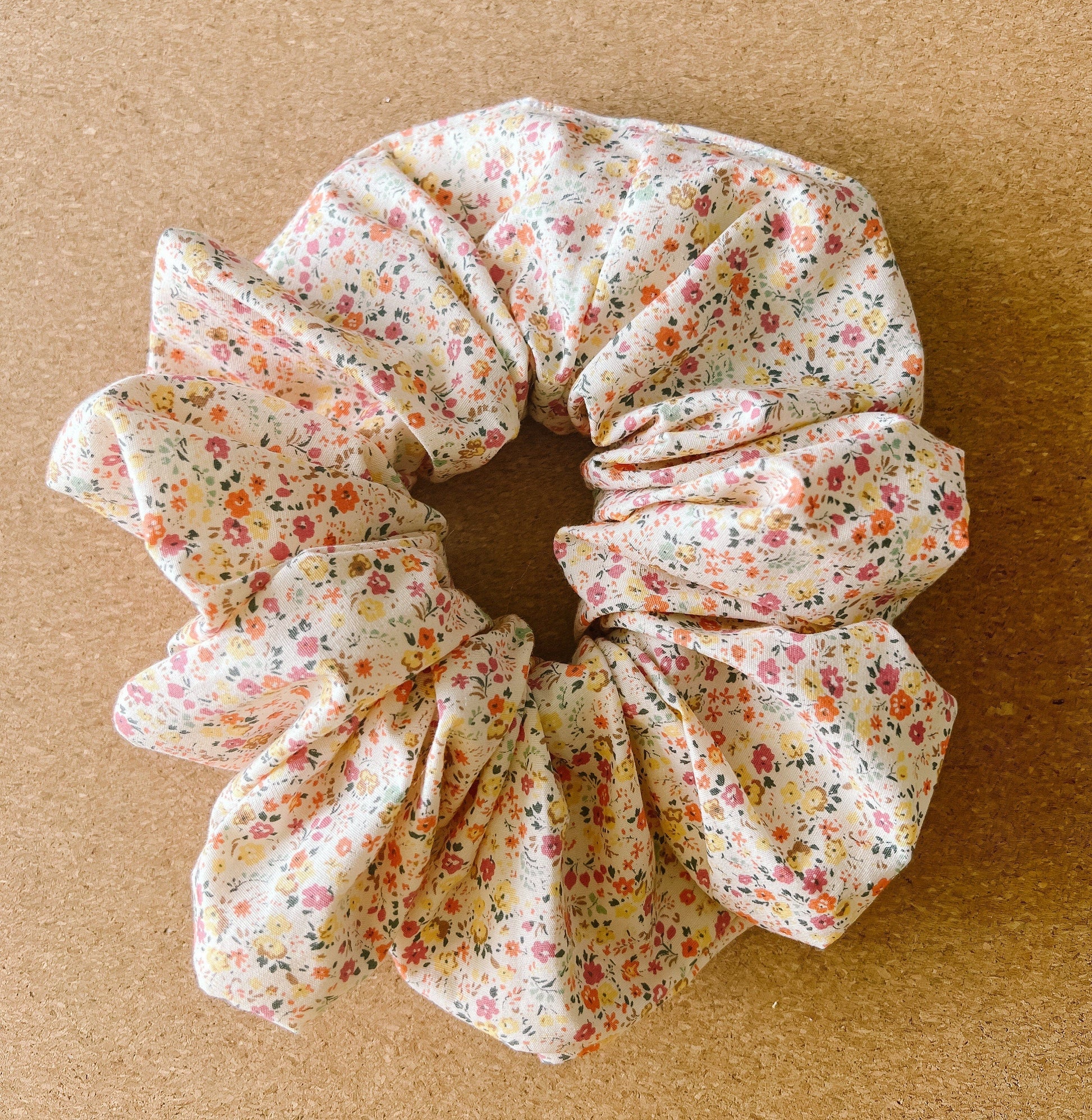 Summer Flowers Scrunchie | mini me I XL scrunchie I floral scrunchie I gifts for her