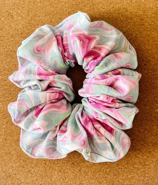 Rainbow swirl Scrunchie | XXL scrunchies | hair accessories | gift's for her | mothers day gift