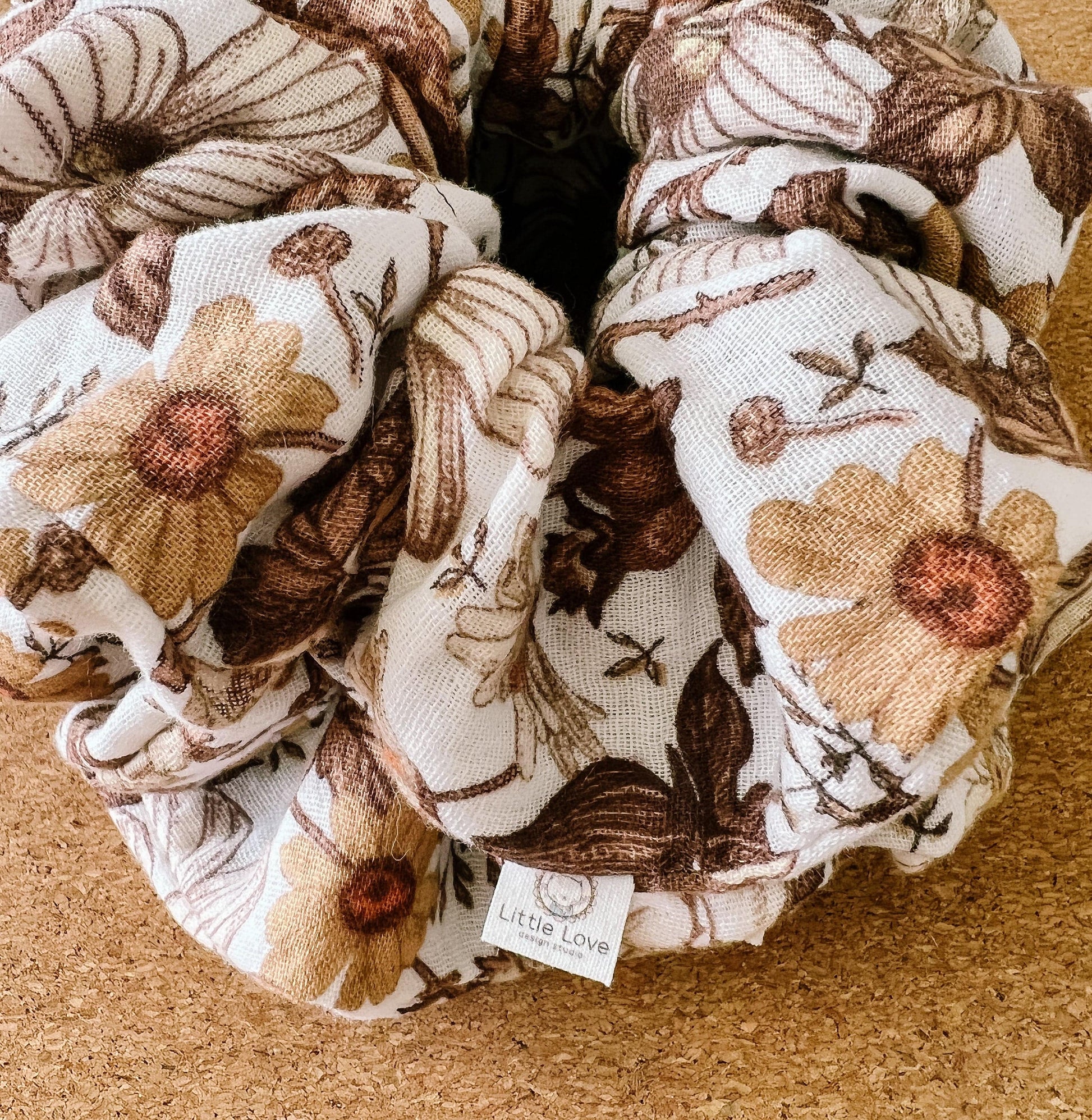 Vintage Florals Scrunchie | XL scrunchies I mini me I vintage style | mothers day gift