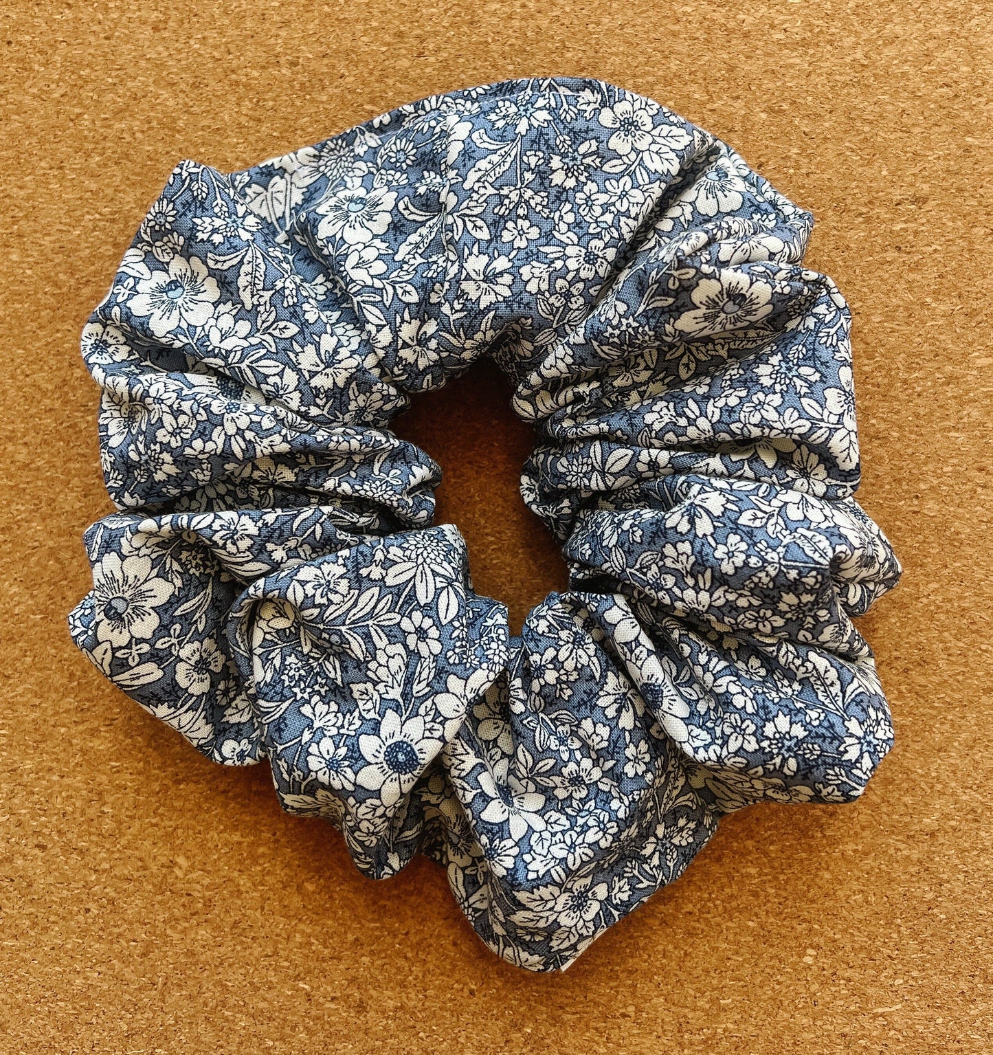 Vintage Garden Floral Scrunchie I mini me I XL scrunchies I cottage core style I birthday gift |