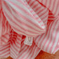 Candy stripe scrunchie | XXL scrunchie | pretty scrunchies | mothers day gift | gift's for her