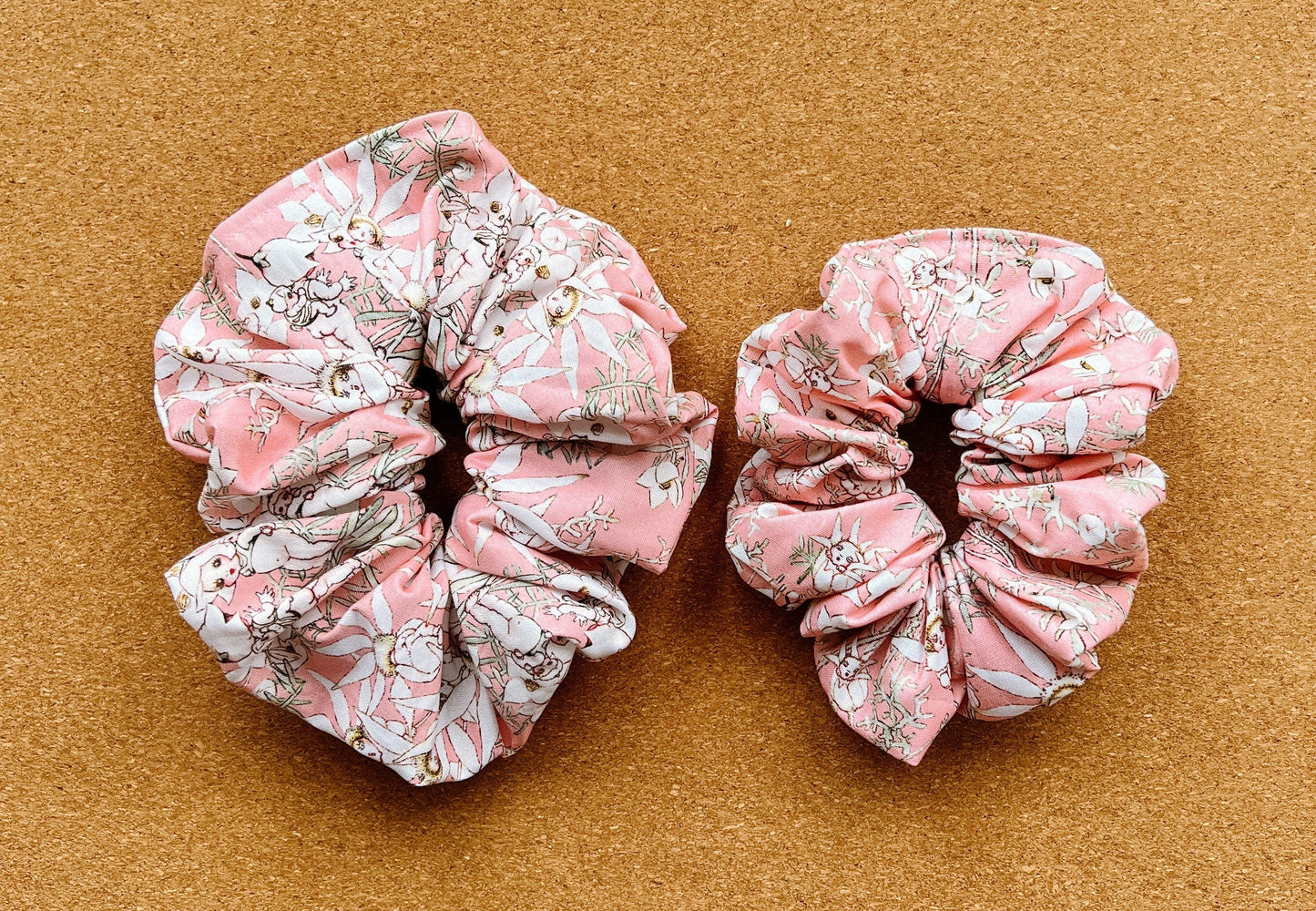 Gumnut babies Scrunchie | XXL scrunchie | hair scrunchies | Australiana Scrunchie | gift's for her