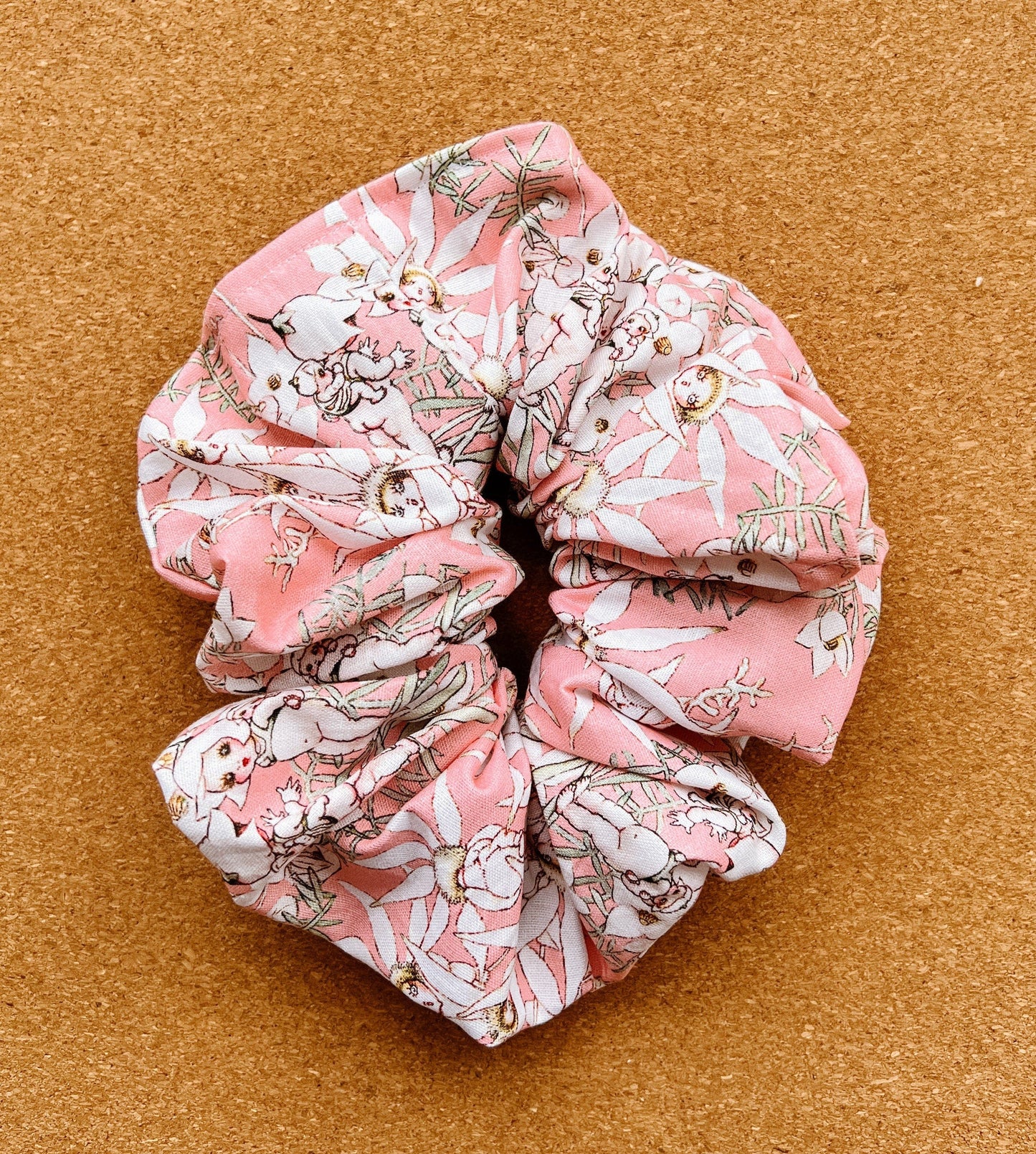 Gumnut babies Scrunchie | XXL scrunchie | hair scrunchies | Australiana Scrunchie | gift's for her