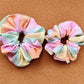 Rainbow Swirl Scrunchie | XXL scrunchie | hair scrunchies | scrunchies for girls | gift's for her