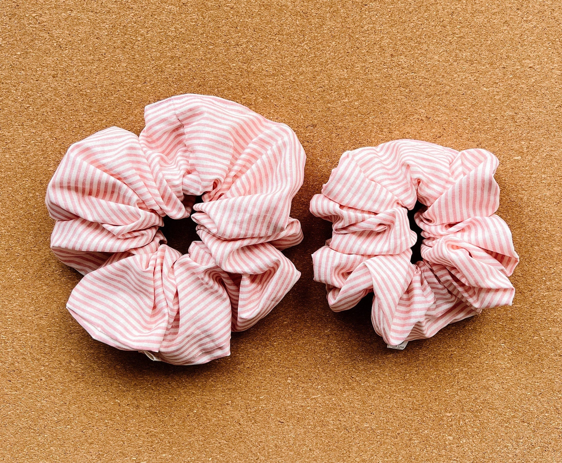 Candy stripe scrunchie | XXL scrunchie | pretty scrunchies | mothers day gift | gift's for her