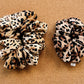 Cheetah scrunchie I XL scrunchie I gifts for her I mothers day gift | leopard print scrunchie