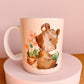 Book Club Silent Reading Bear Mug