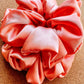 Peaches Satin Scrunchie | XL scrunchies | birthday gift | gift's for her | bridesmaids gift