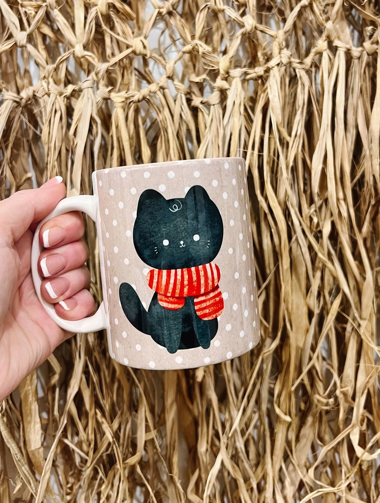 Christmas Kitty Mug