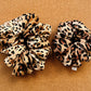 Cheetah scrunchie I XL scrunchie I gifts for her I mothers day gift | leopard print scrunchie