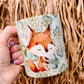 Book Club Fox Mug | Handprinted Mug | Cute Ceramics | Adorable ceramics | Book Club