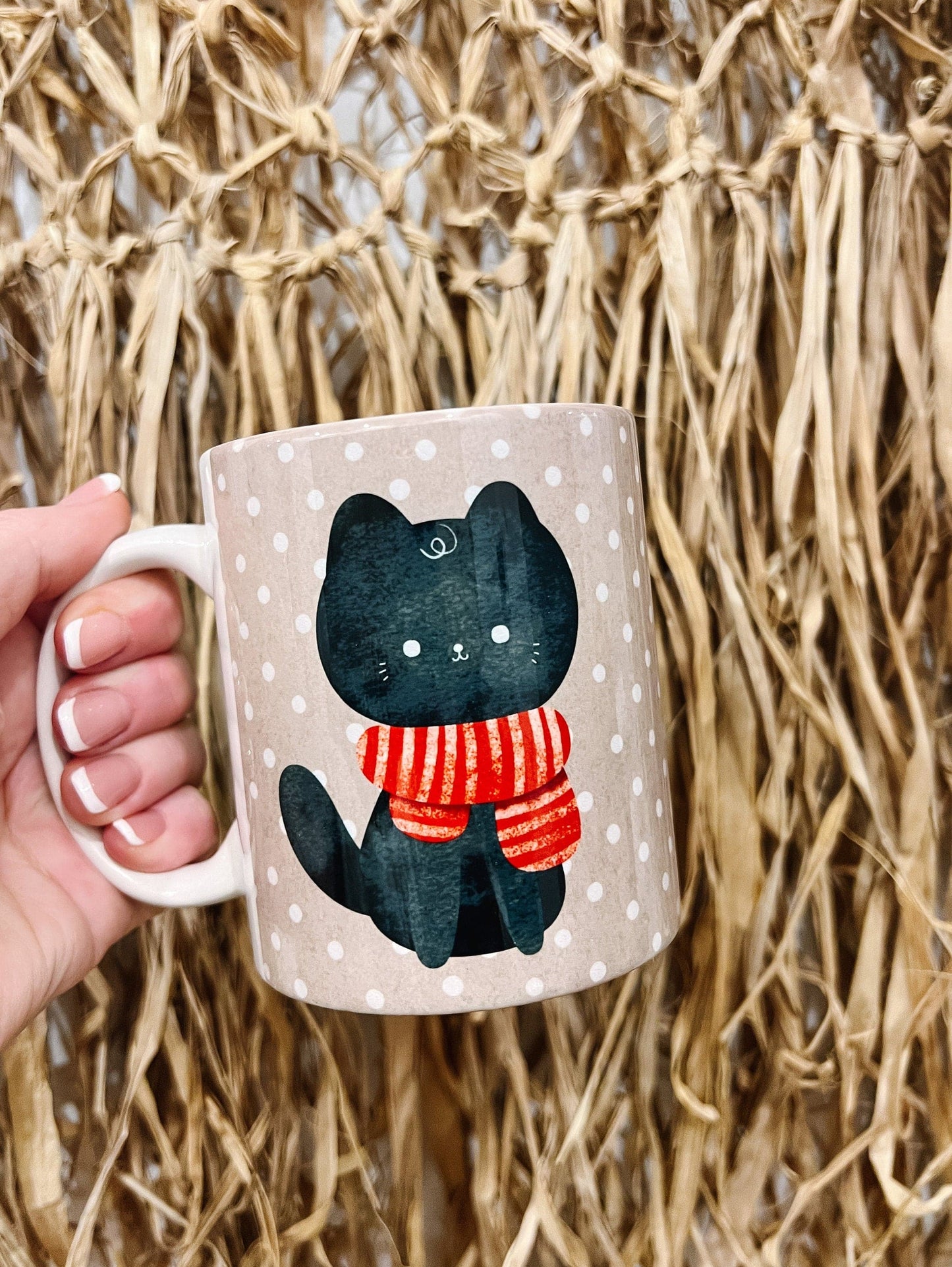 Christmas Kitty Mug