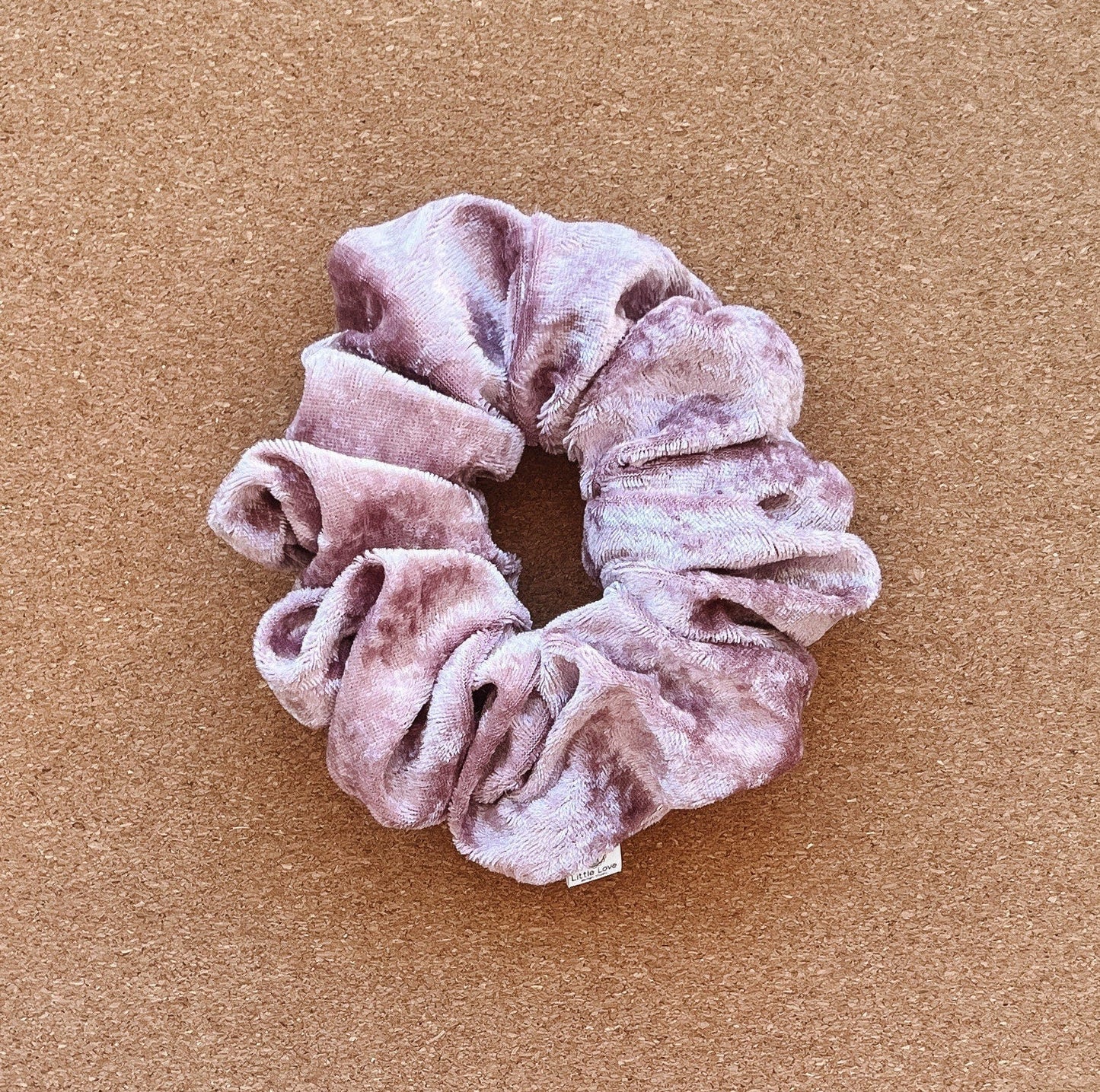 Lilac Velvet Scrunchie