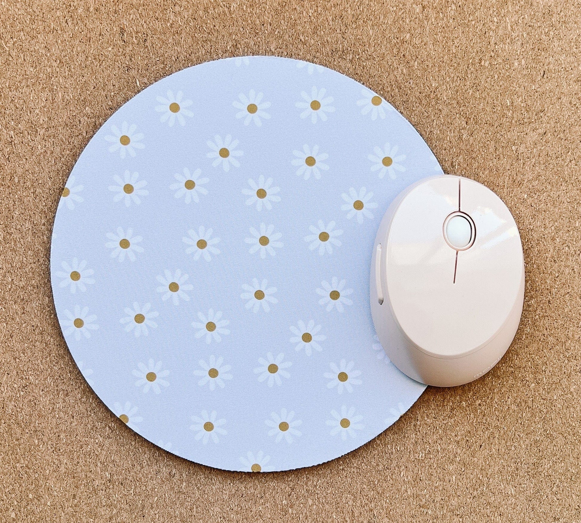 Daisy Mouse Mat | cute mouse pad | office accessories | desk accessories | study space