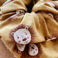 adorable lion scrunchie I organic cotton scrunchie I hair scrunchies I birthday gifts