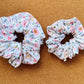 spring garden bear scrunchie | XL scrunchies | adorable girls scrunchies | children's scrunchies