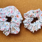 spring garden bear scrunchie | XL scrunchies | adorable girls scrunchies | children's scrunchies