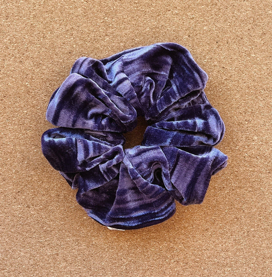 Eggplant Velvet Scrunchie