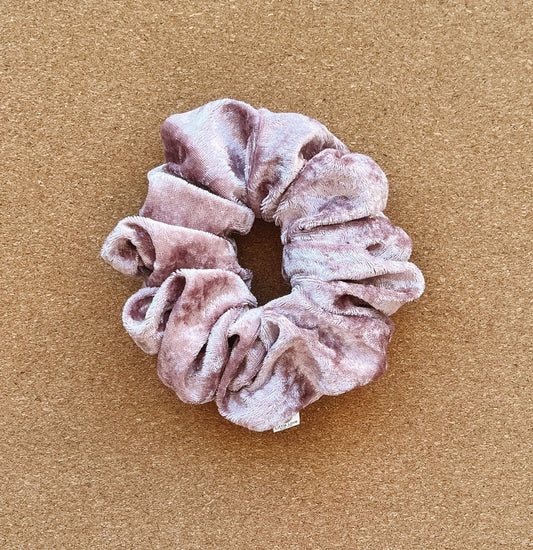 Lilac Velvet Scrunchie