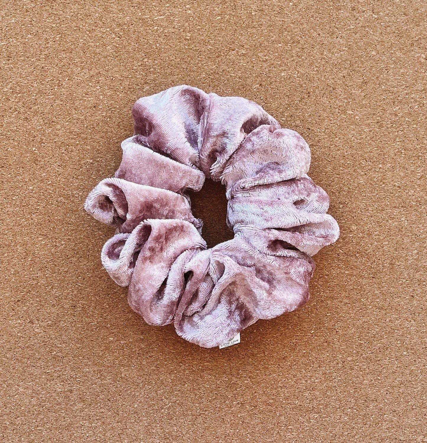 Lilac Velvet Scrunchie