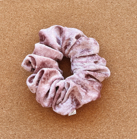 Lilac Velvet Scrunchie