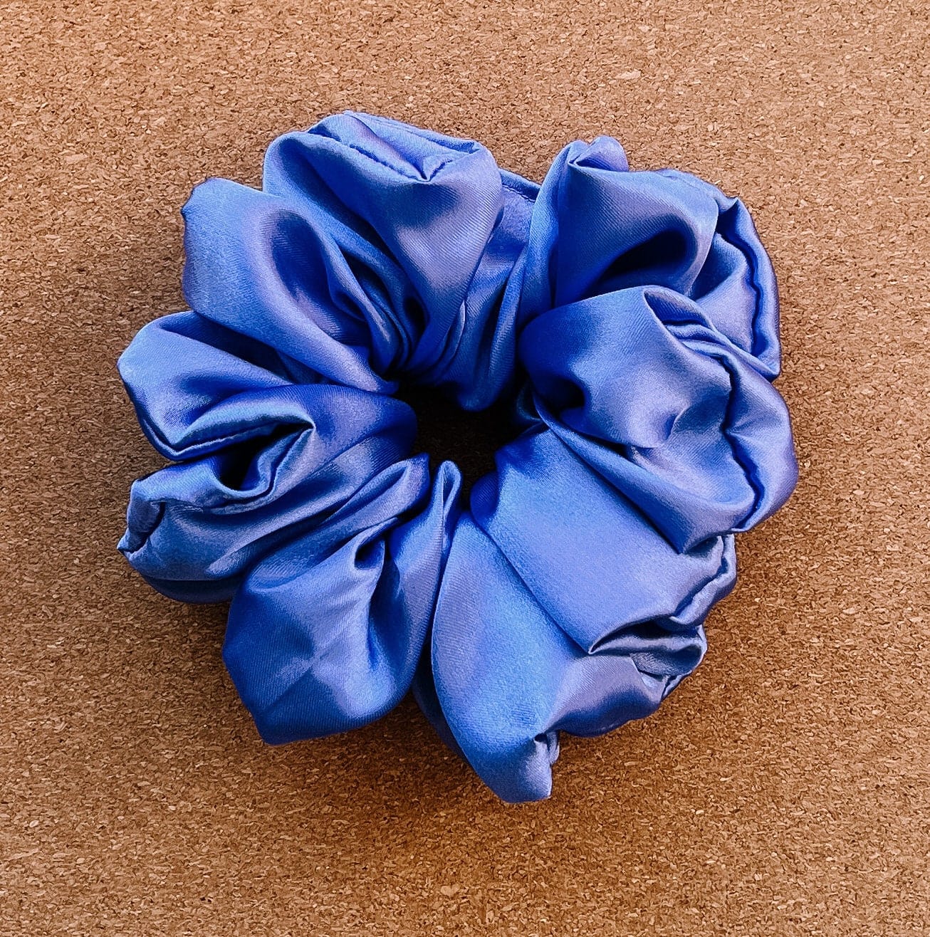 purple satin scrunchie I XL scrunchies I gift for her | bridesmaids gift | birthday gift