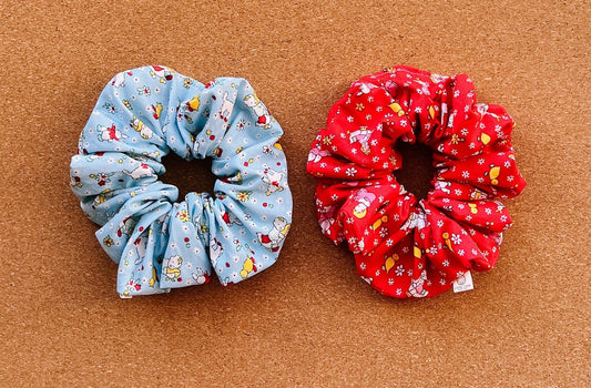 vintage duckies scrunchie I children's scrunchies I kids scrunchies | gift's for kids | cute scrunchies