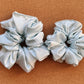 Ice Blue Satin Scrunchie I XL scrunchies I gift for her | bridesmaids gift | birthday gift