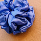 purple satin scrunchie I XL scrunchies I gift for her | bridesmaids gift | birthday gift